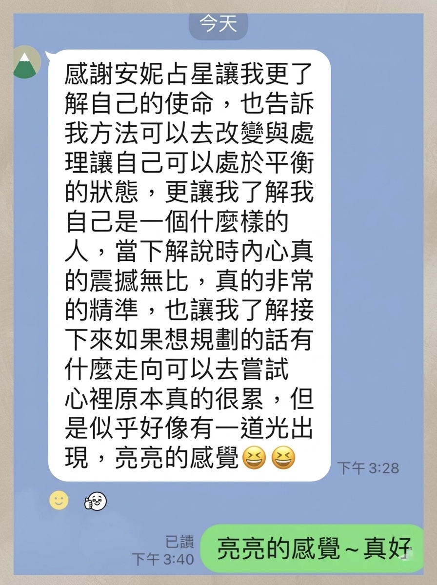 真實反饋